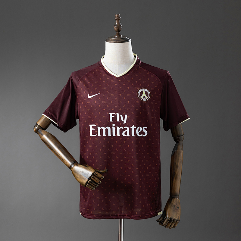 Camiseta retro visitante del PSG 06-07, tallas S-XXL